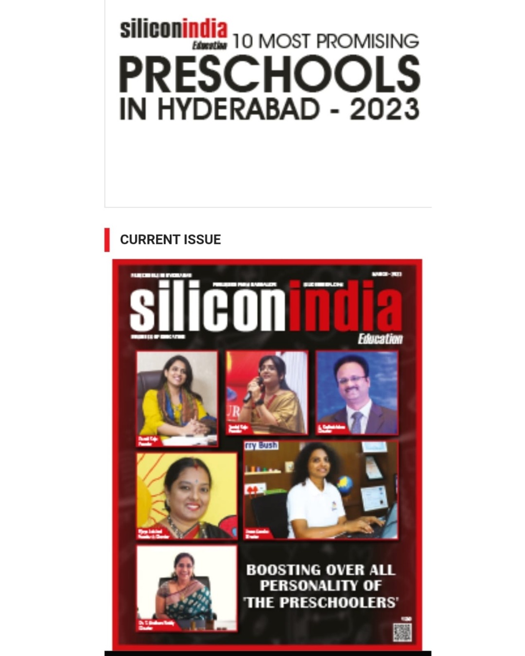 Silicon India Magazine Feature